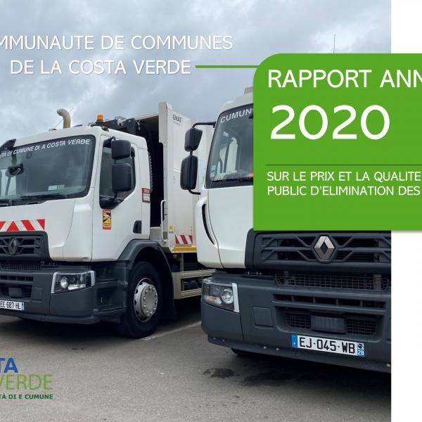 Rapport annuel sur la qualité des services des déchets 2020