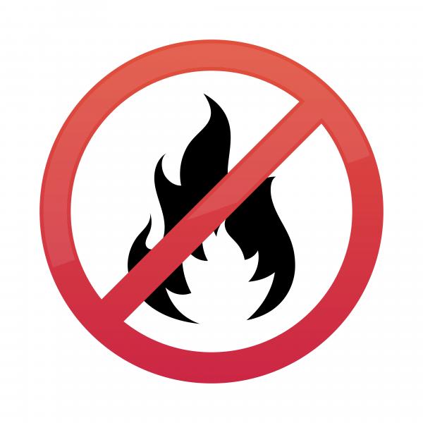 Interdiction de l'emploi du feu