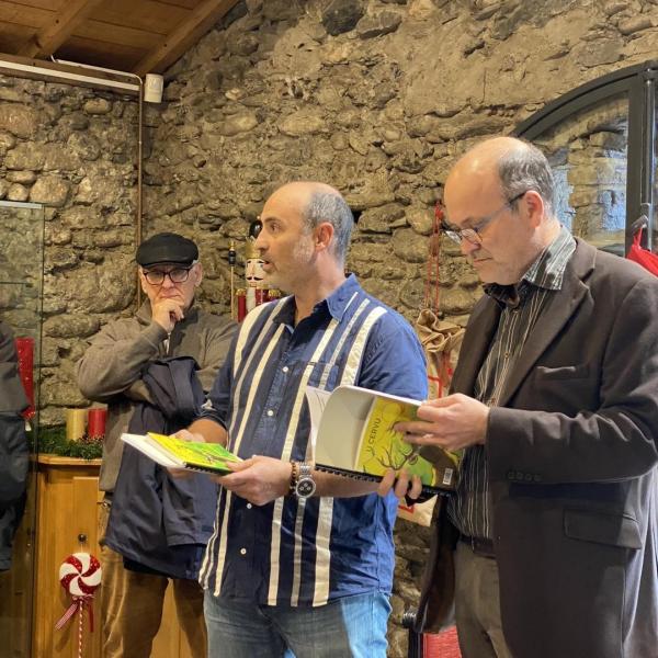 Remise du livre pédagogique 'U Cervu' !