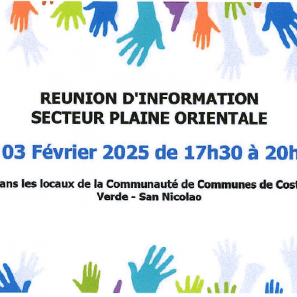 Réunion d'information - Fonds pour le Développement de la Vie Associative