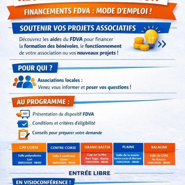 CAMPAGNE - FONDS DEVELOPPEMENT DE LA VIE ASSOCIATIVE